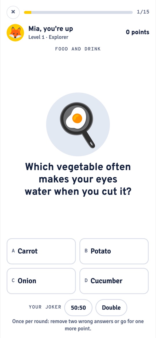 A question in play